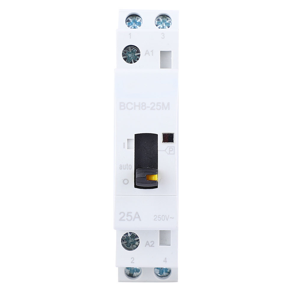 Modulares 2p 25a Schütz Für Den Hausgebrauch, Manuelle Betätigung, 230v 50/60hz (1ö 1ö) - Netzschalter