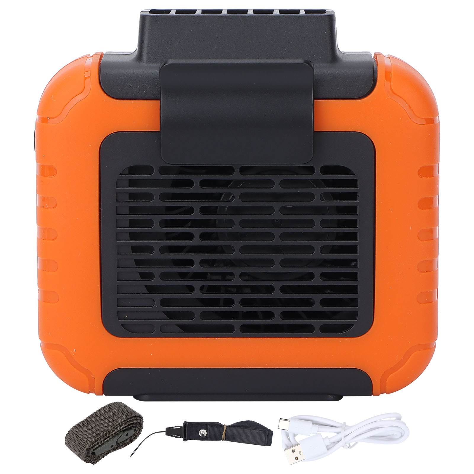 Tragbarer Nackenventilator Mit 3 Geschwindigkeitsstufen Für Camping, Radfahren Und Outdoor-aktivitäten