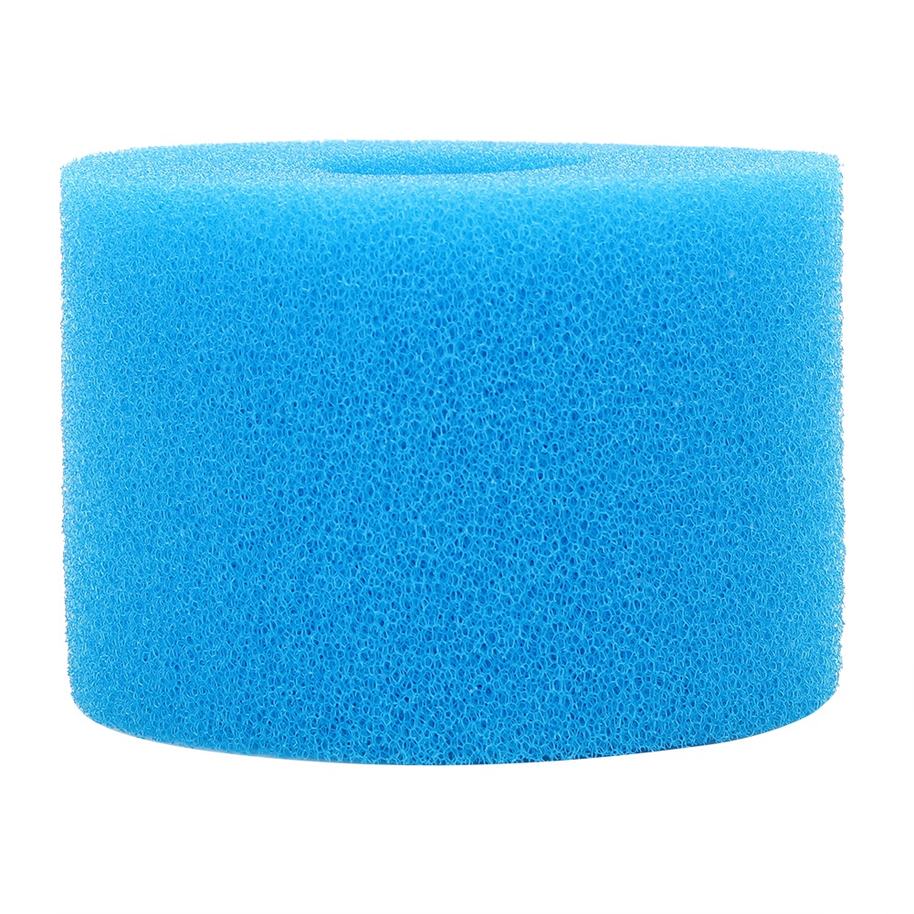 Waschbares Und Wiederverwendbares Schwimmbadfilterelement, Blaue Konzentrische Schwammsäule Für Teiche