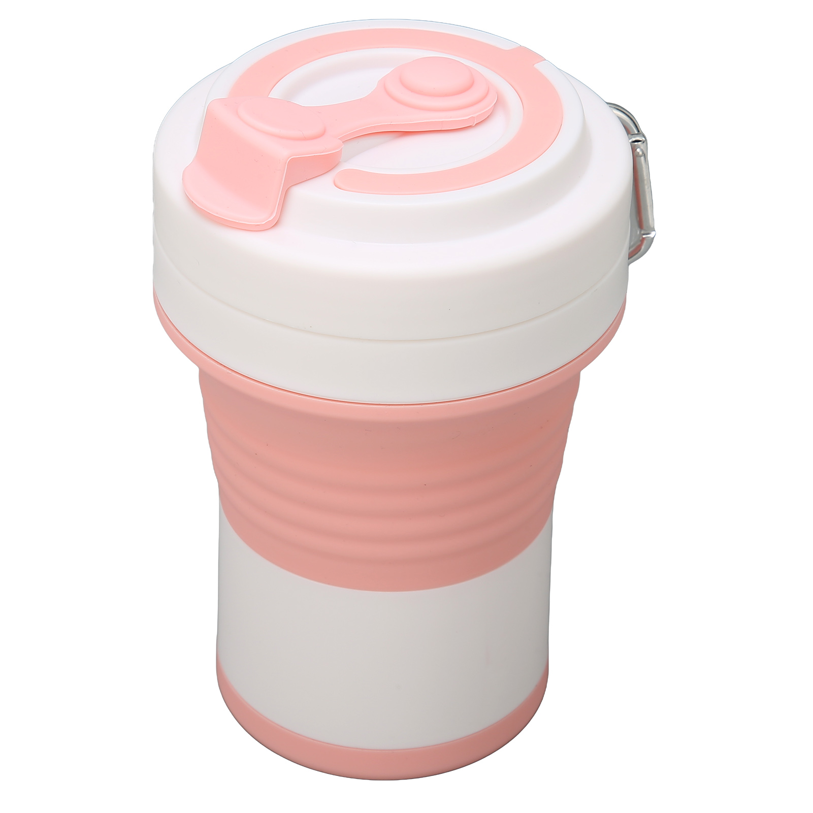 Faltbarer Silikon-kaffeebecher (550 Ml), Auslaufsicher Und Hitzebeständig, Mit Deckel