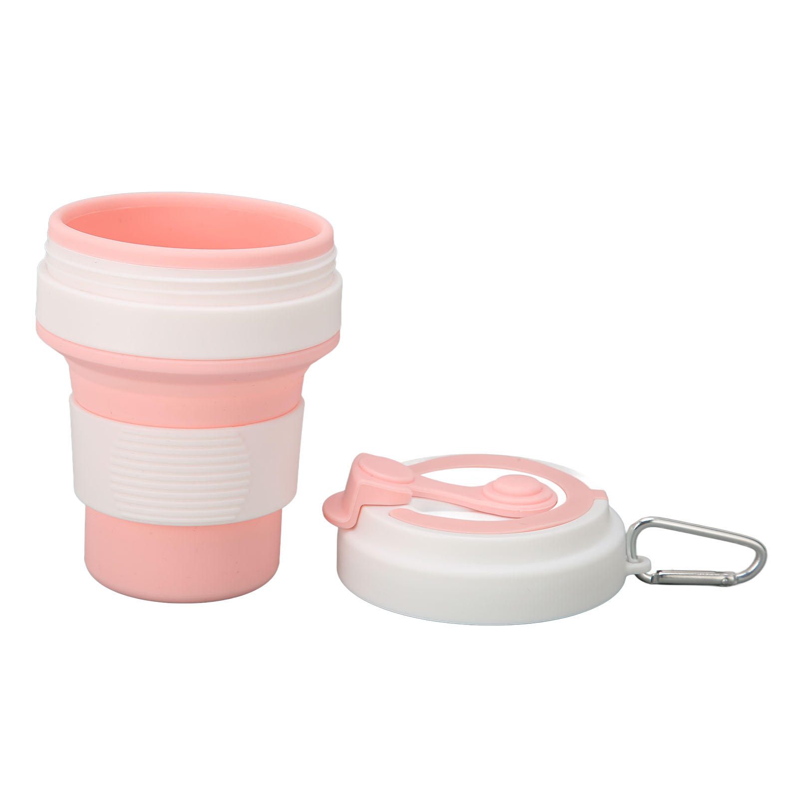 350-ml-silikon-reisebecher, Faltbar Und Isoliert, Auslaufsicher Und Hitzebeständig, Ideal Für Kaffee Unterwegs
