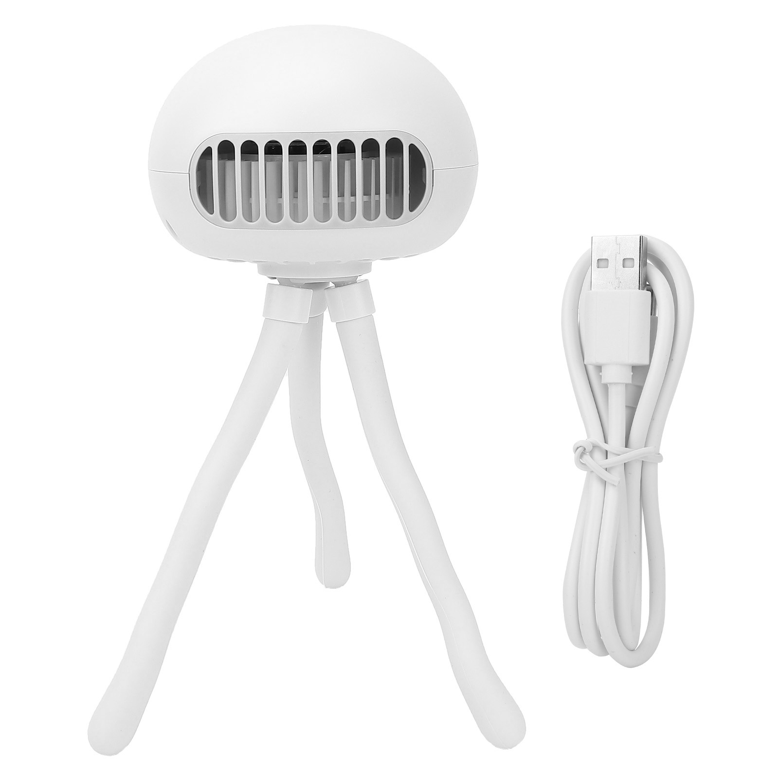 Tragbarer Octopus-kinderwagenventilator – Usb-aufladbar, Sanfte Und Leise Belüftung