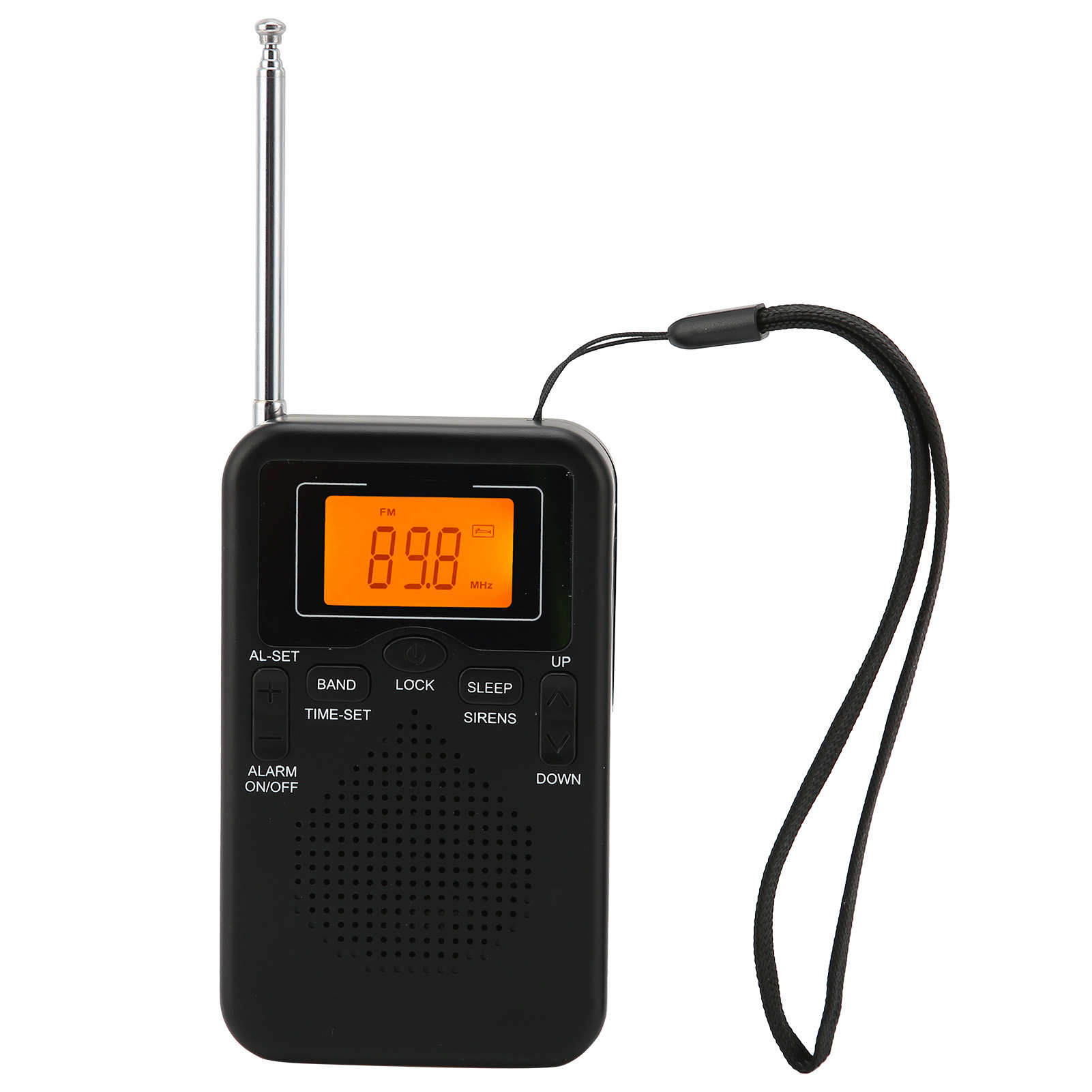 Tragbares Digitales Am/fm-radio Mit Großer Reichweite Und Langer Akkulaufzeit
