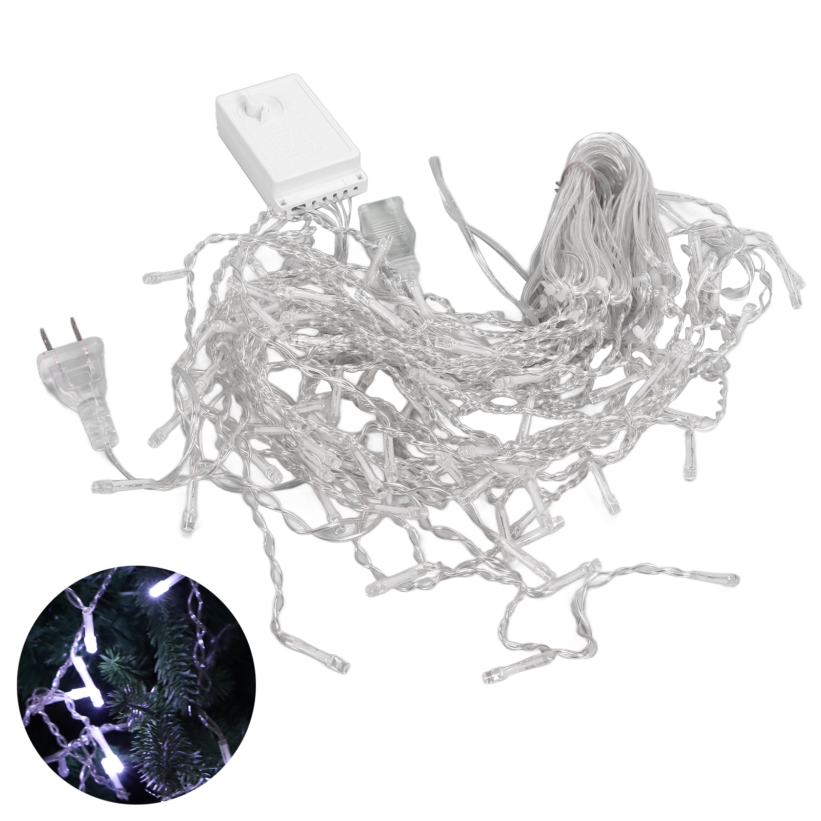 Led-lichterkette Für Den Außenbereich – Ideal Für Weihnachten, Garten, Hof Und Hochzeiten – 110-v-us-stecker