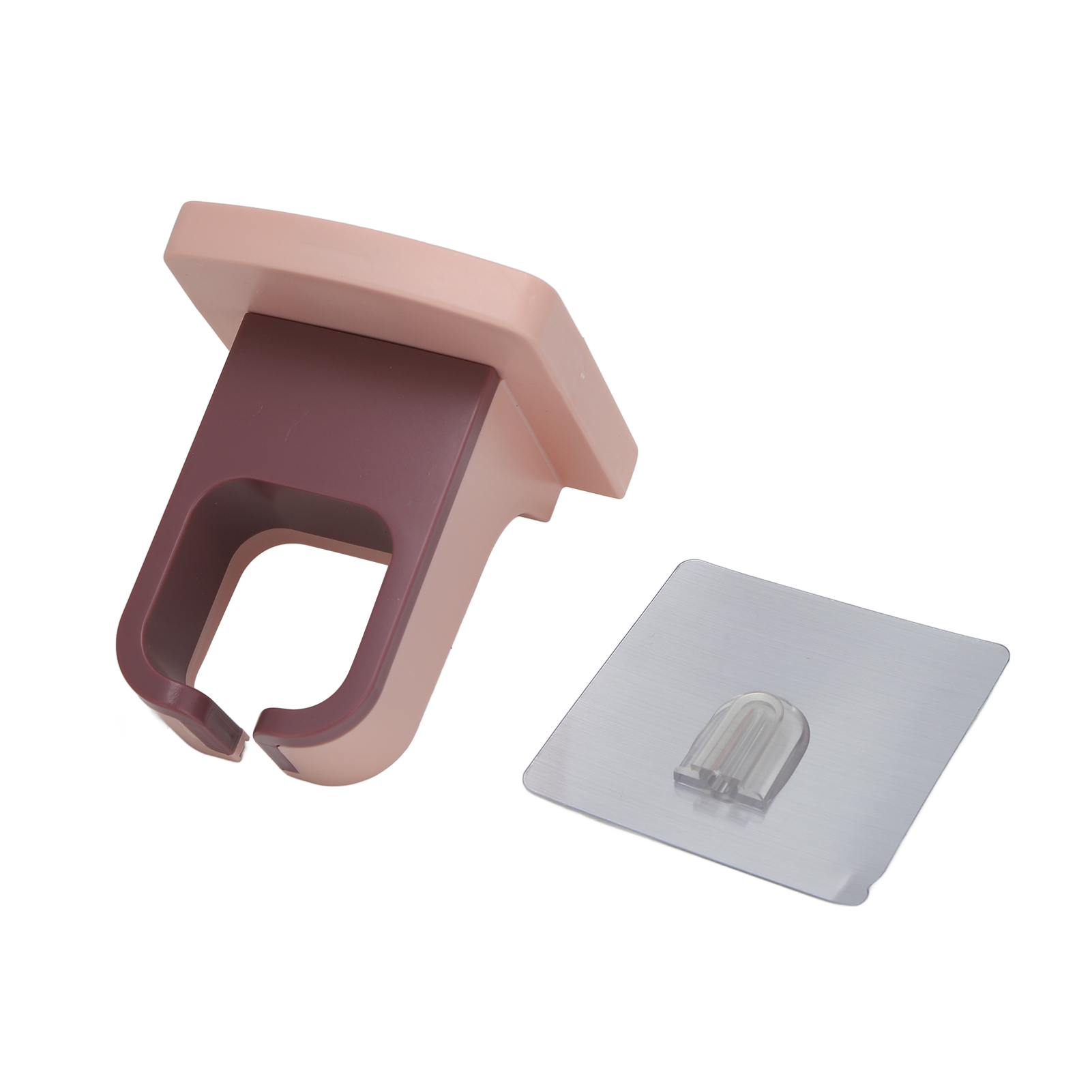 Wandmontierter Haartrocknerhalter – Rosa, Platzsparender Badezimmer-organizer