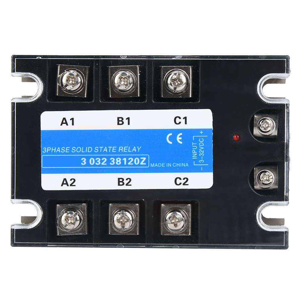 Dreiphasiges 3-32vdc Halbleiterrelais Für Cnc-maschinen, Motorsteuerung Und Industrielle Automatisierung (berm-3 032 38120z 120a)