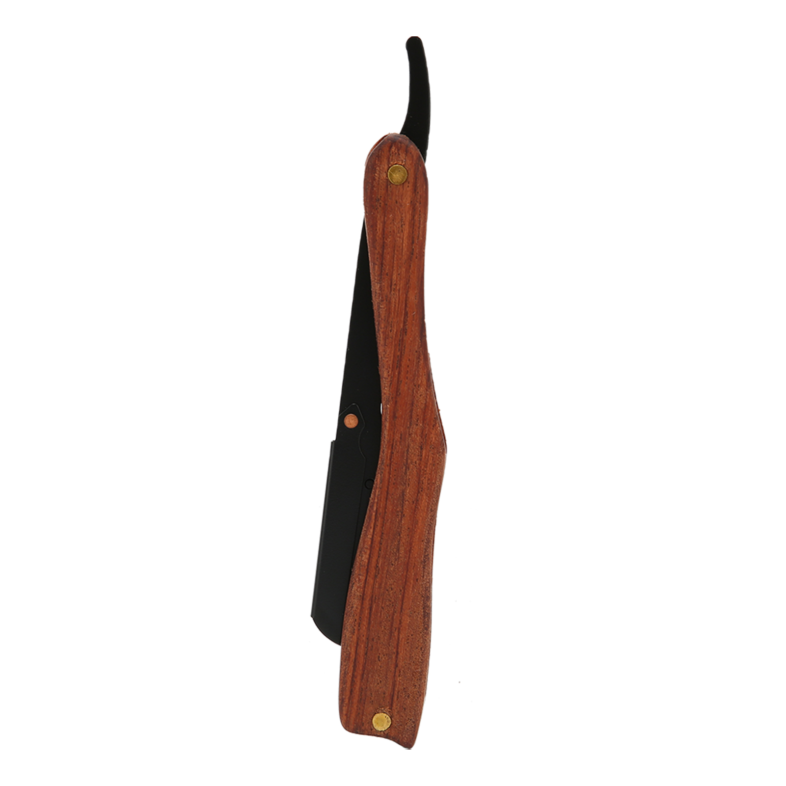 Herren-rasiermesser S80-6 Aus Schwarzem, Rutschfestem Holz (klinge Nicht Enthalten)