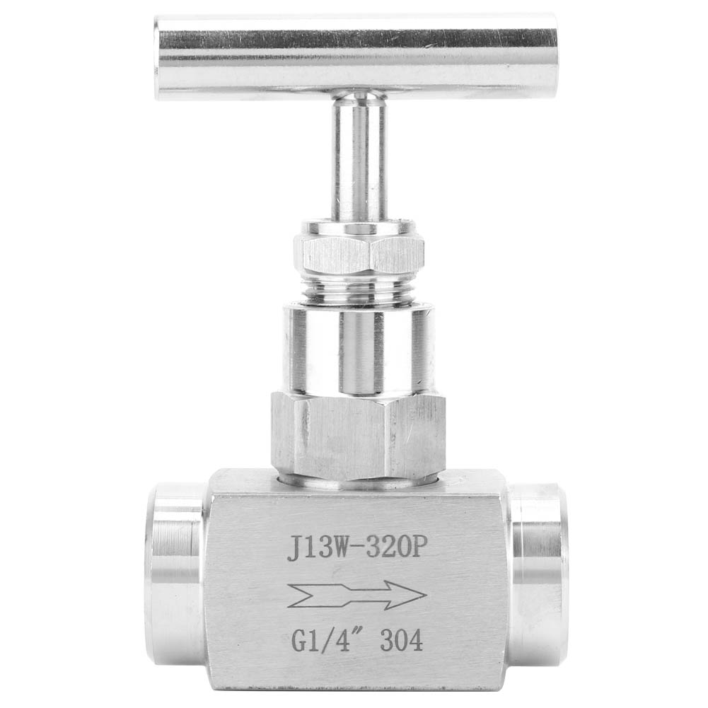 Bspp Edelstahl-innengewinde-geradnadelventil Für Wasser (1/4 Zoll)