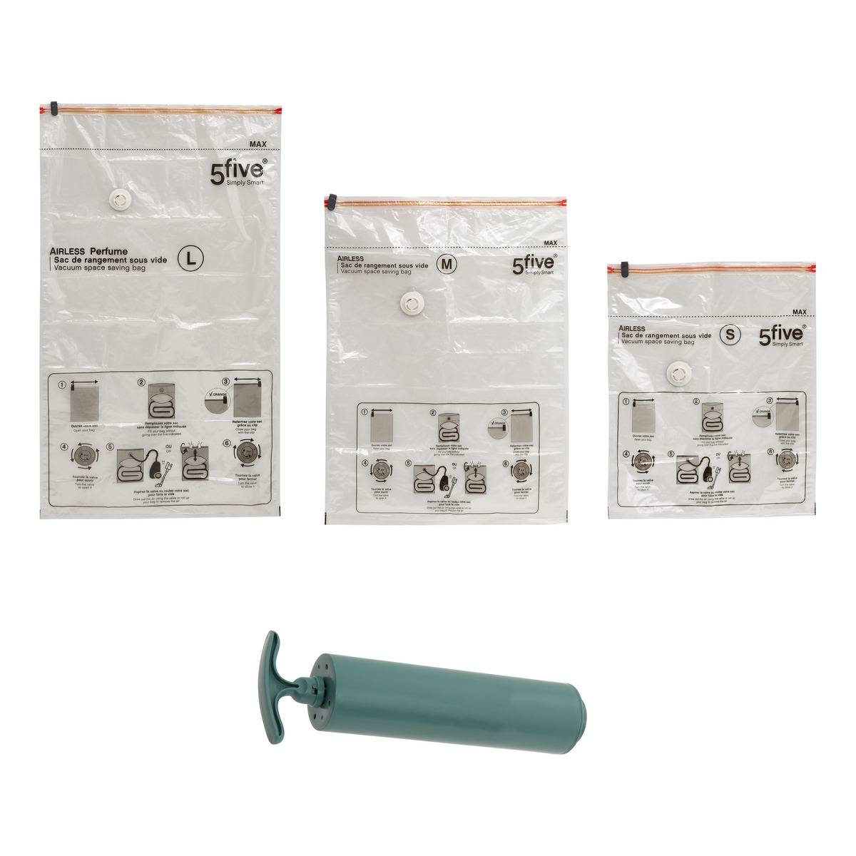 Transparente Airless-kompressionsbeutel Mit Pumpe - 5five