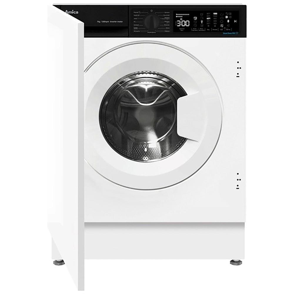 Amica Wabic712alisto Waschmaschine Silber 7 Kg 1200 U/min