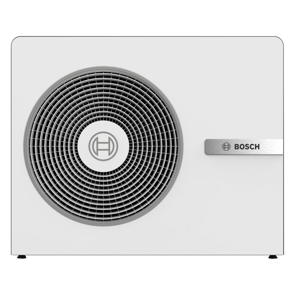 Bosch Mono-außeneinheit Cs8800iaw 13 O-t 13kw, Heizleistung 5,4kw Bei A7/w35, R290, 400v 3-phasig, Weiß