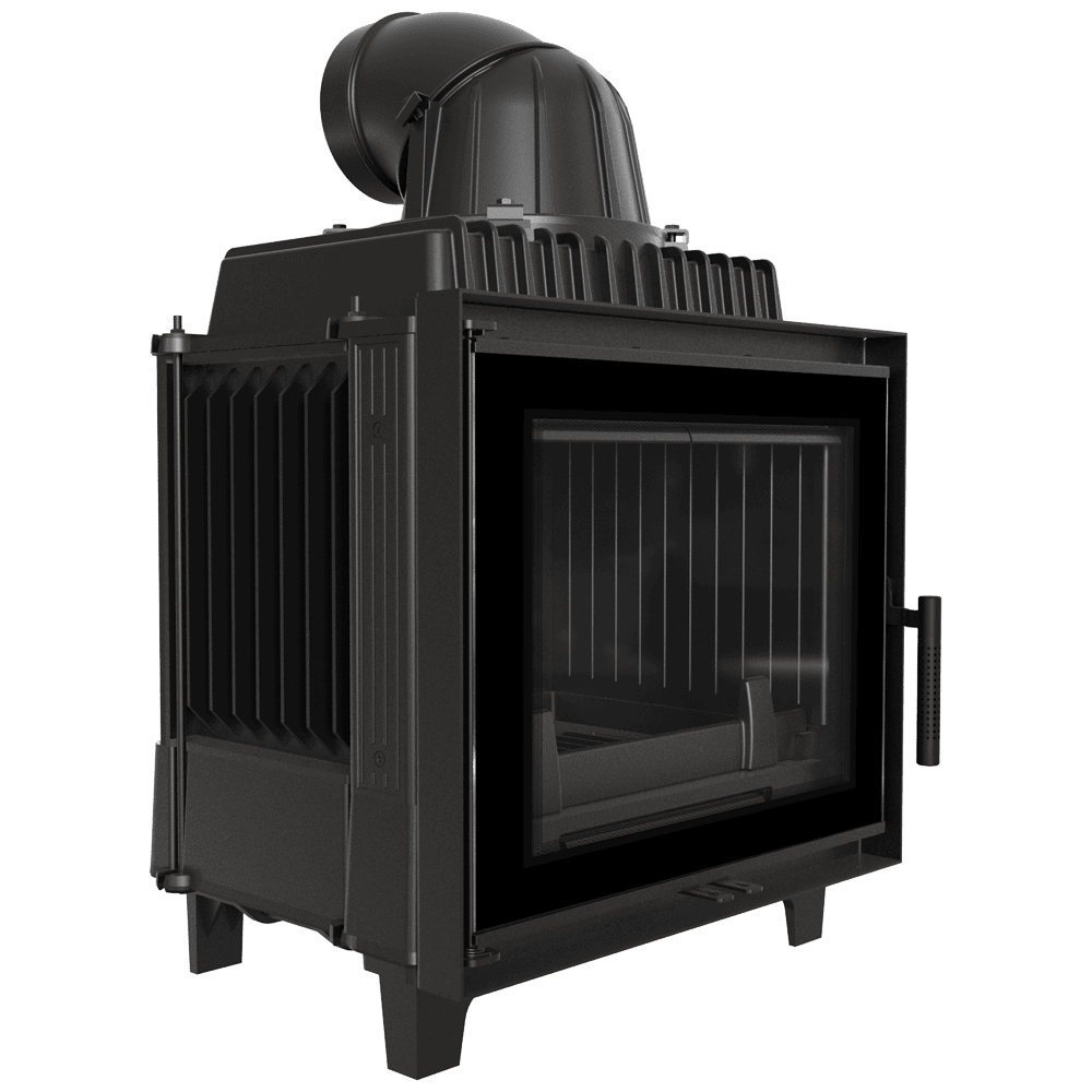 Kamineinsatz Gusseisen Kratki Franek Deco 10 Kw Ø 180