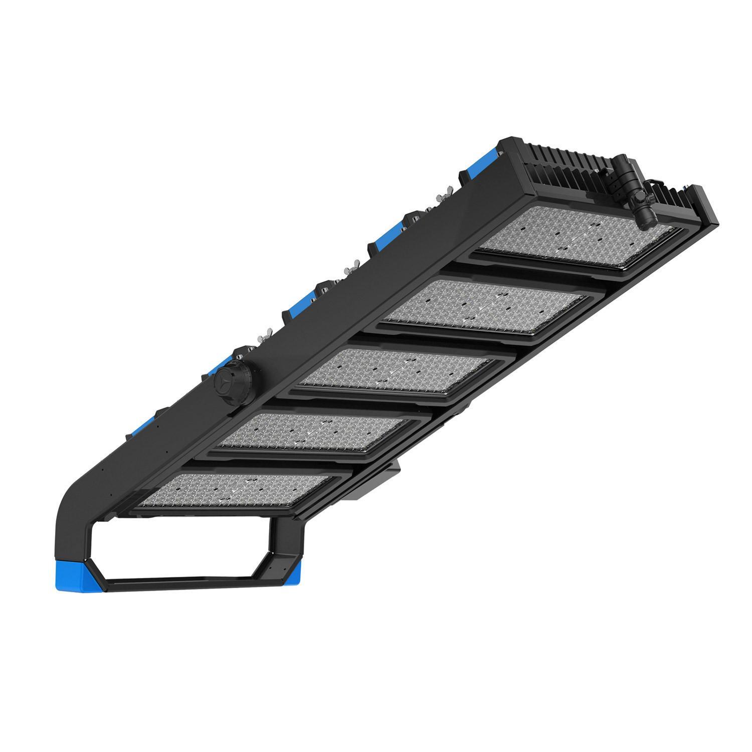 Led Fluter 1500w Stadium Professional 170lm/w Ip66 Dimmbar 1-10v 5000k 10º Kaltweiß