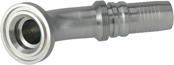 Pressarmatur 4sh-dn32 Mit Flansch Ø60,3mm 45° Alfagomma Sflh322445g2