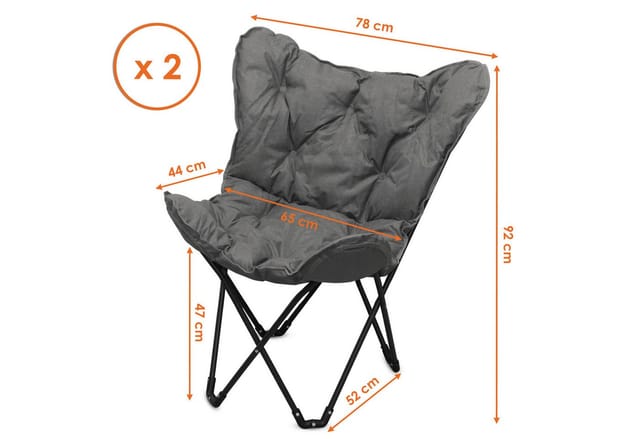 Spetebo Sitzgruppe Camping mit Aluminium Klapptisch inklusive Tragetasche, (Anzahl, 1-tlg., Stück), Inklusive 2 Tragetaschen