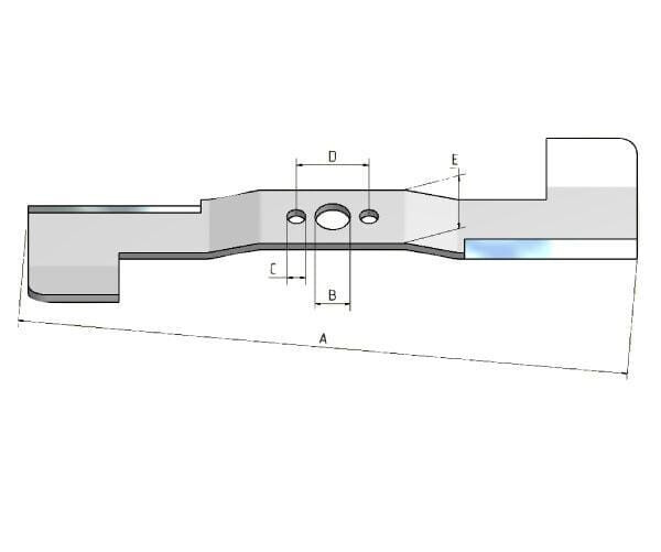 Messer Satz - Timecutter 50" Toro 79016p
