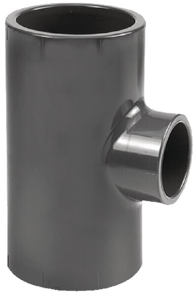 Pvc T-stück 90x75x90mm Vdl 79075122