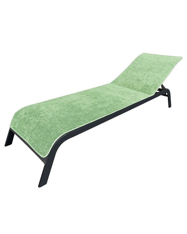 Laynenburg Liegenauflage Frottee Schonbezug aus 100% Baumwolle für Gartenliege, (2 St), Sonnenliege - Liegenbezug mit Umschlag für Standliege in 75x200 cm