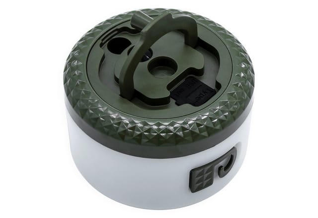 Spetebo LED-Lichterkette Campinglampe 2in1 - 10 m / 136 LED, 136-flammig, abrollbar, aufladbar,inklusive Ladekabel