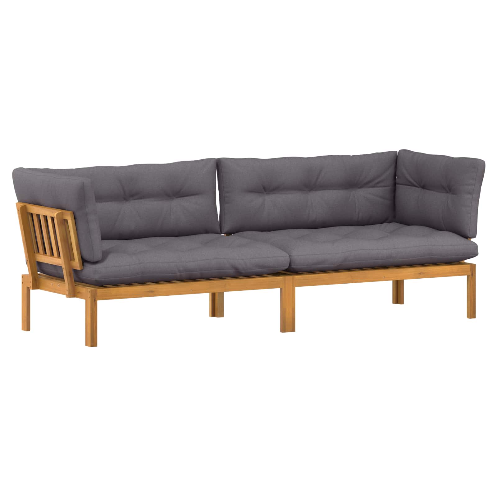 Maison Exclusive - Garten Pallet Sofa Einheiten 2 Stk. Massivholz
