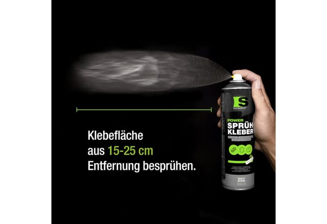 Spraytive Sprühkleber 2x 500ml Sprühkleber – für Textilien, Vlies, Schaumstoff & Dachhimmel, Made in Germany