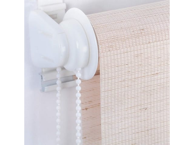 Doppelrollo, Woltu, Lichtschutz, klemmfix, lichtdurchlässig & verdunkelnd