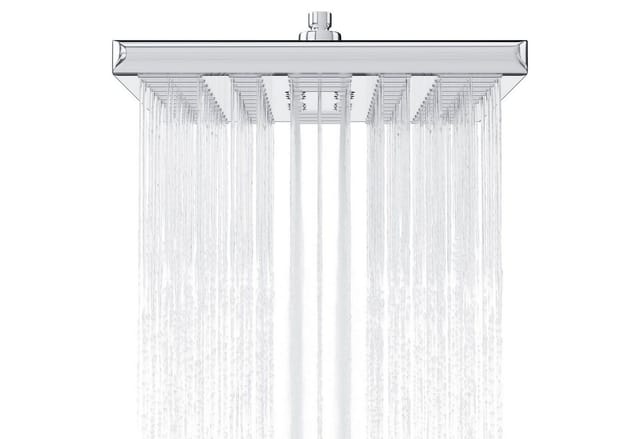 Wellgro Duschbrause Regendusche ABS-Kunststoff