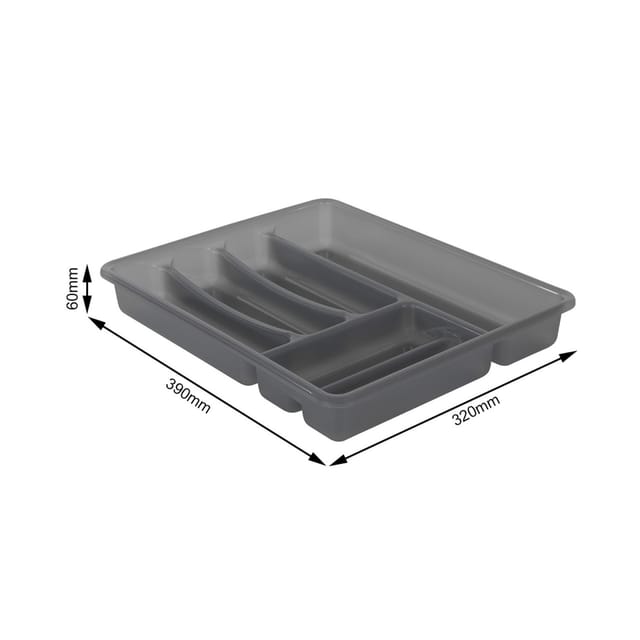 ROTHO Besteckkasten Rotho Besteckkasten Basic 6 Fächer