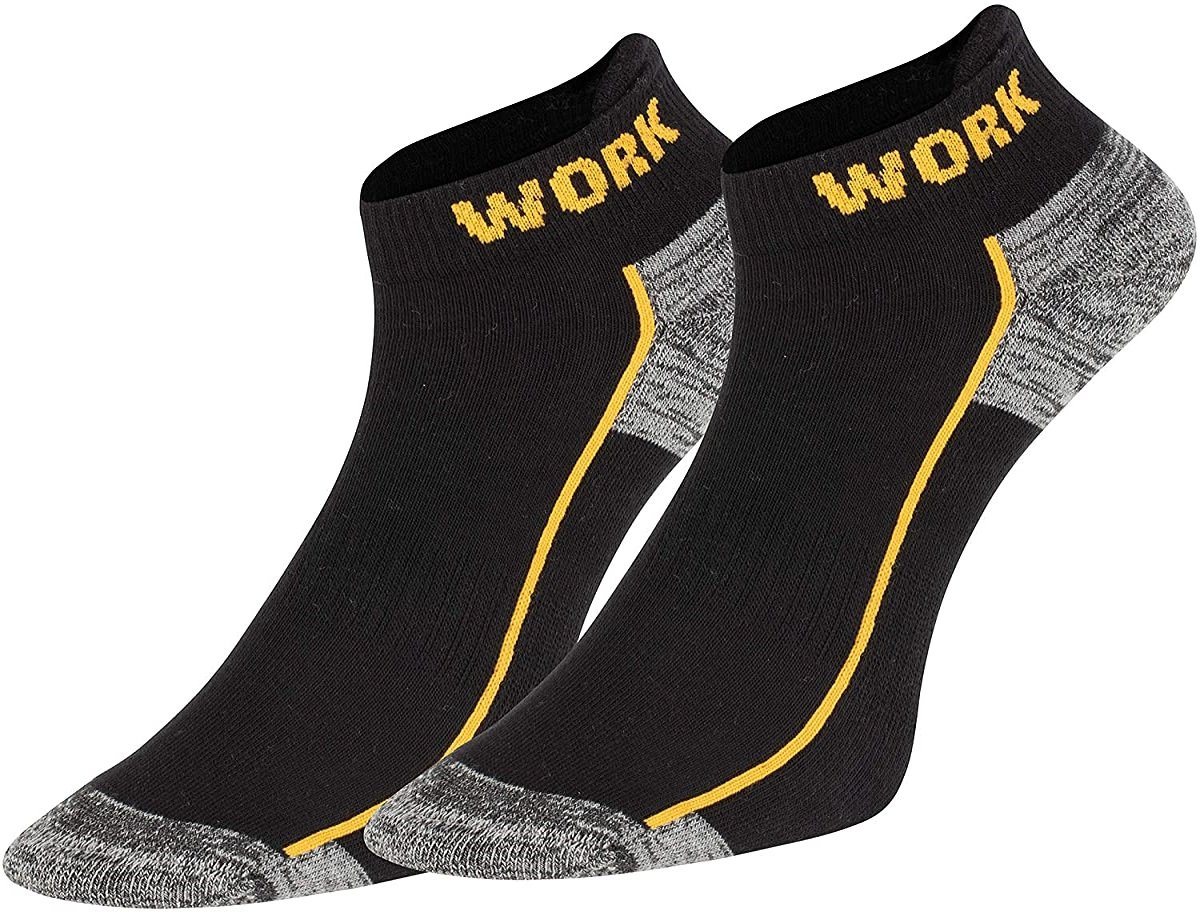 TippTexx 24 Arbeitssocken 6 Paar Work-Sneakersocken mit Antiloch-Garantie Arbeits-Sneakersocken Bild 2