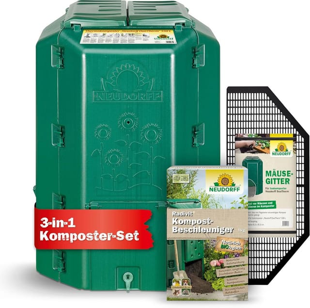 Neudorff Thermokomposter NEUDORFF Thermokomposter mit Bodengitter