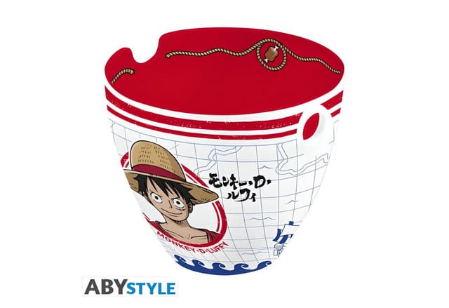 Abysse Merchandise-Figur One Piece Ramen Bowl w. chopsticks "Monkey D.Luffy