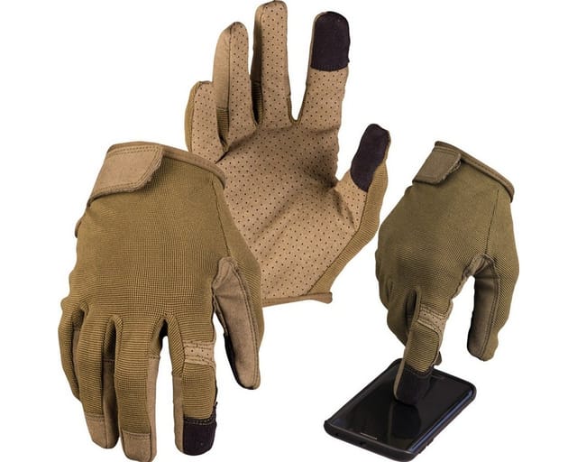 Mil-Tec Schnittschutzhandschuhe Militär Einsatzhandschuhe Touch