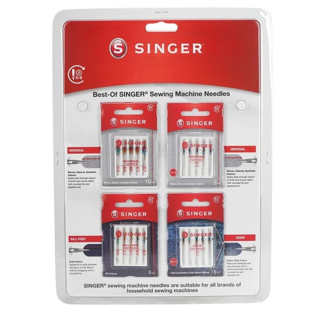 Singer Nähmaschinennadeln - Best-Of Nähmaschinennadel-Set