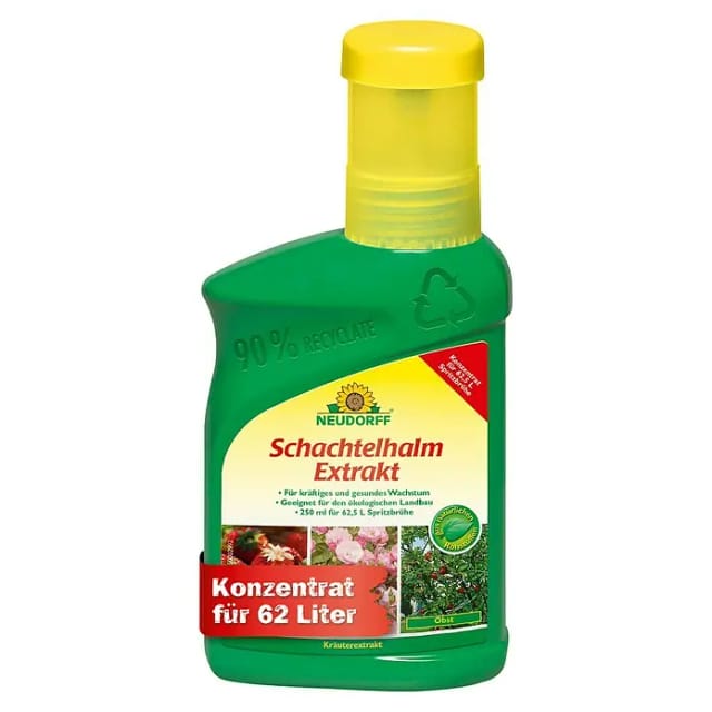 Neudorff Pflanzenstärkungsmittel Schachtelhalm Extrakt 250 ml für 62L, Natürlicher Kräuterextrakt für kräftiges und gesundes Wachstum, bei allen Pflanzenarten, mit hohem Kieselsäuregehalt