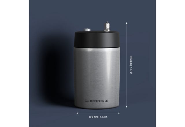 DENNERLE CO2 Diffusor Carbo Bio Style 120, 120 l, Süßwasser Aquarien bis 120 L