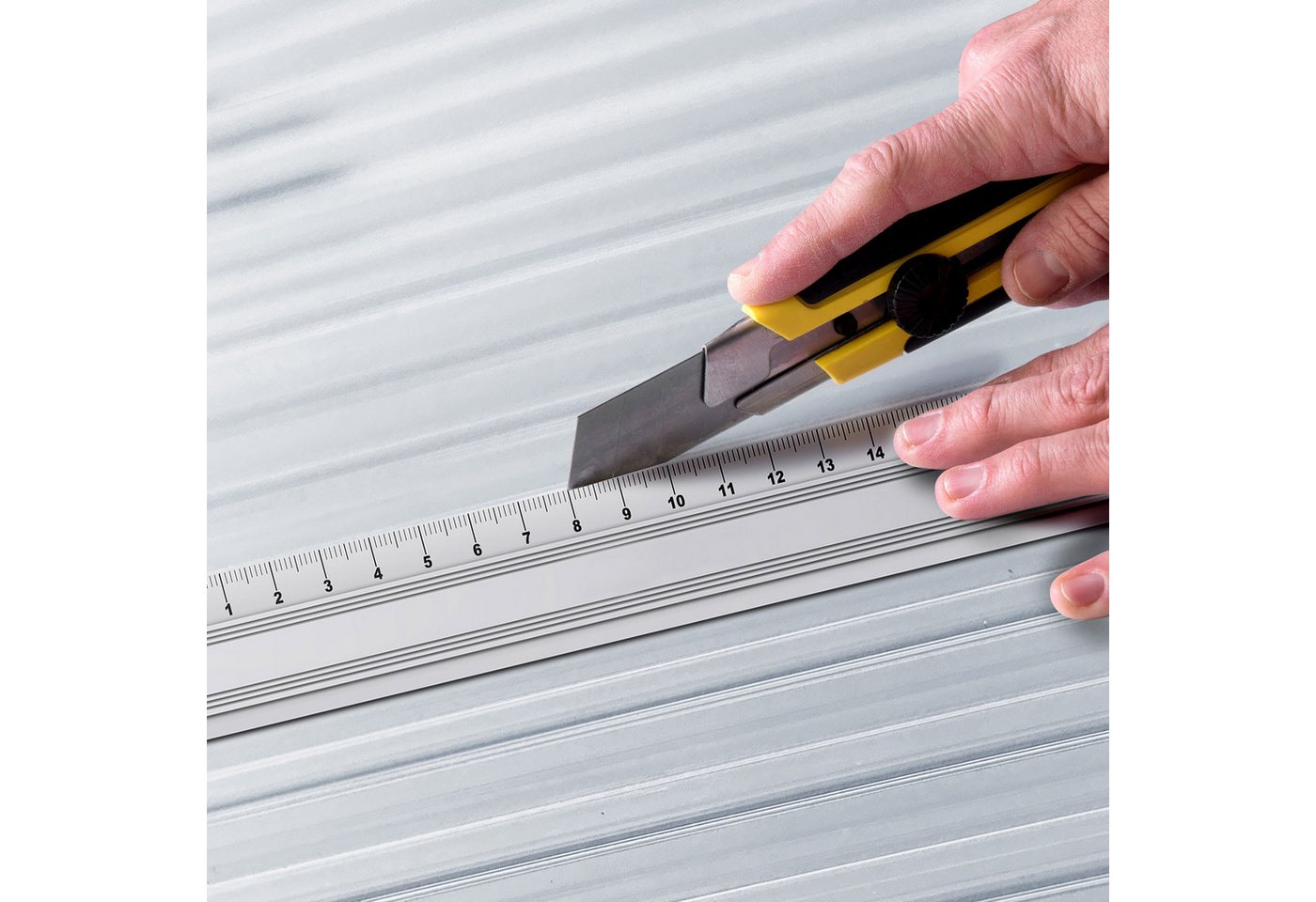 Floordirekt Doppelstegplatte aus Polycarbonat 60,5 x 121 cm, 4/6/10/16 mm, bis 85% Lichtdurchlässig, 10 mm, (1-St), wetterfeste Hohlkammerstegplatten, UV-beständig, ideal für Gewächshaus Bild 2