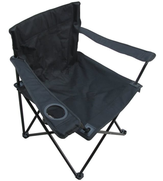 Trend Line Campingstuhl TrendLine Campingstuhl mit Armlehne schwarz