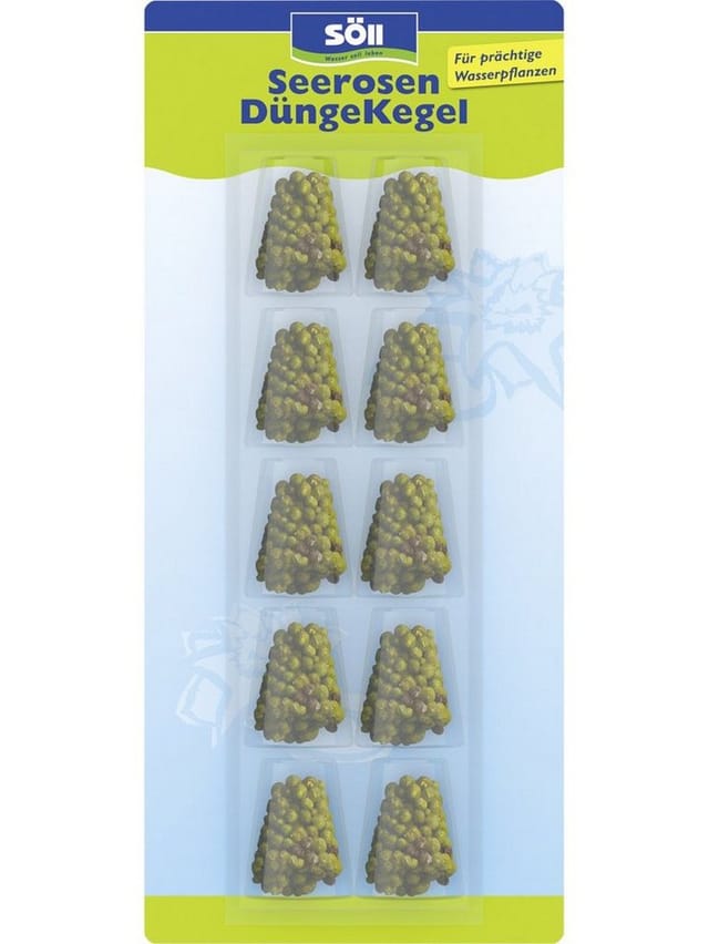 SÖLL Teichpflege Söll SeerosenDüngeKegel 10 Kegel