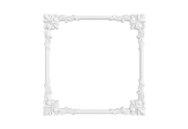 Hexim Zierleiste HCR501, 20 Meter / 10 Leisten, HEXIM Stuckleisten aus HDPS Styropor - extrem widerstandsfähig, schneeweiß & modern (20 Meter HCR501) Zierprofil Wandleiste Flachleisten Wandverkleidung
