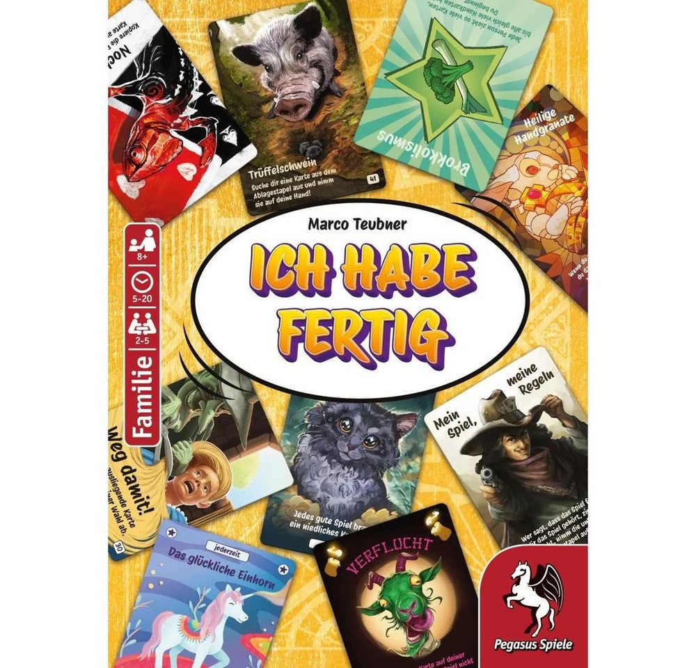 Pegasus Spiele Spiel, Ich habe fertig - deutsch Bild 2