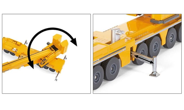 SIEPER Modellauto siku LKW Mobilkran Liebherr 1:87