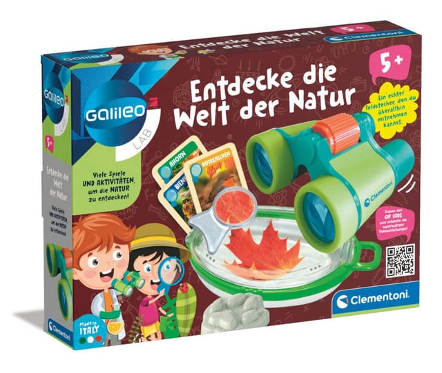Clementoni® Kreativset Forscherset Galileo Entdecke Welt der Natur