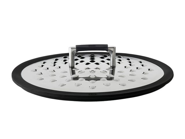 RÖSLE Spritzschutzdeckel, (1-tlg), passend für alle Brat-, Schmor- und Servierpfannen mit Ø 24 und 28 cm
