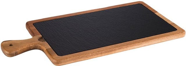 APS Servierbrett, Massivholz, mit Akazienholz