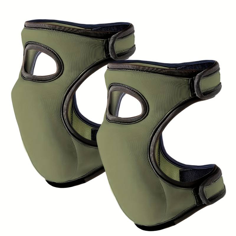 Ein Paar Verstellbare Knieschoner Aus Neopren Für Gartenarbeiten, Strapazierfähig, Rutschfest Und Bequem, Geeignet Für Gartenarbeit, Rasenpflege Und Terrassenarbeiten.
