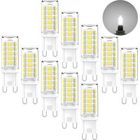 G9 Led-glühbirne, Led-maislampe Aus Keramik, 5 W, Breit, Elektrisch, Flimmerfrei, Kleine Maislampe, Led-beleuchtung, Konstanter Strom, 10 Stück