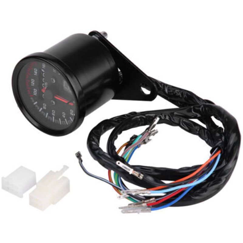 Ausla Digitaler Tachometer Und Kilometerzähler, Motorisierter Geschwindigkeitsmesser Mit Klarer Led-nachtbeleuchtung, Multifunktionales Display, Universelle Lichtanpassung, 6-zeiliges Instrument Für