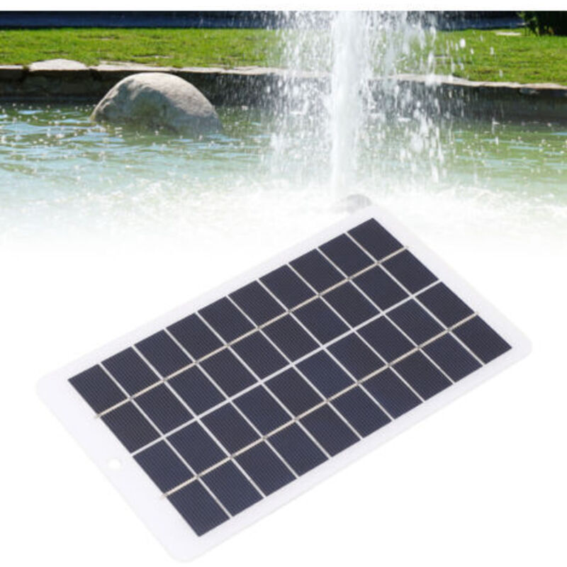 4 W 5 V Solarpanel-wasserpumpen-set, Einfach Zu Montieren, Tragbare Solare Wasserpumpe Für Wasserbrunnen, Gartenteich Im Freien, Dubuns