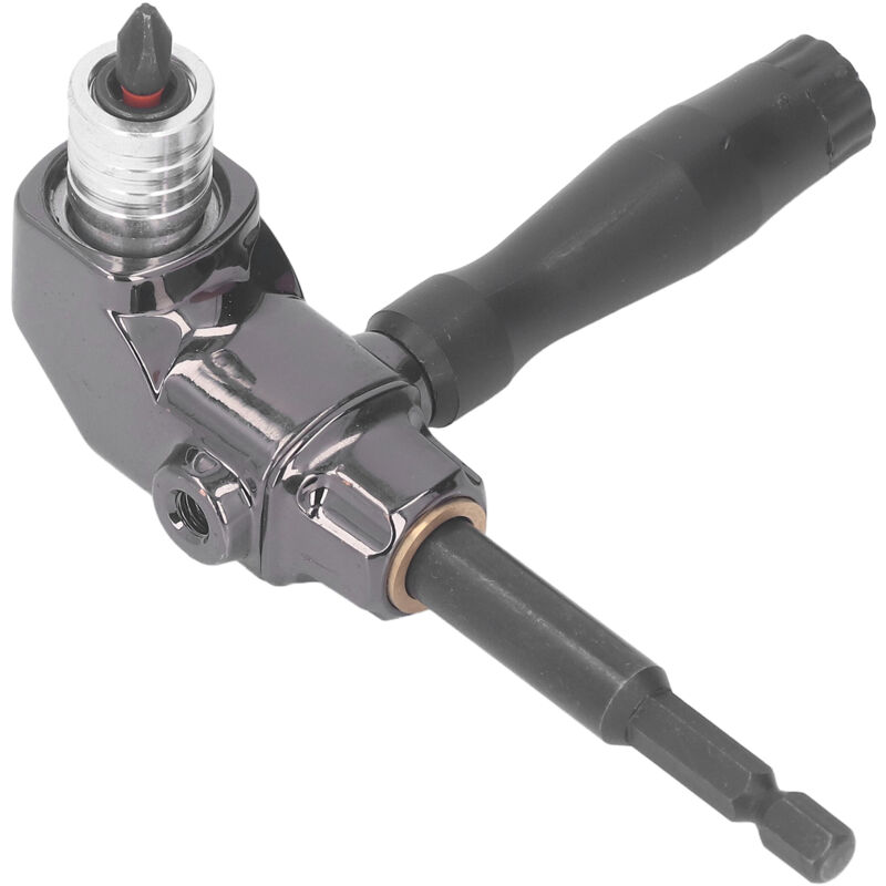 Fabater Adapter Für Rechtwinklige Bohrer, 90-grad-rechtwinkel-bohreradapter, Vielseitige Aluminiumlegierung Für Bohrmaschinen