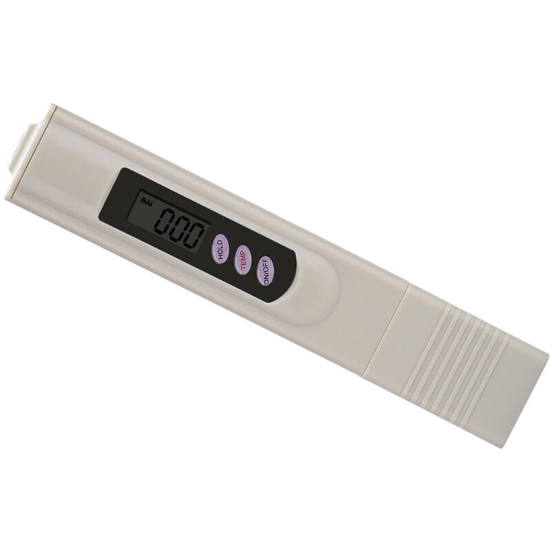 Digitales Tds-wassertestgerät, Wasserqualitätsmesser Ppm 0-9990ppm, 0-99 Tds, Temperaturanzeige Für Aquarium, Getränke, Qualitätskontrolle, Trinkwasser